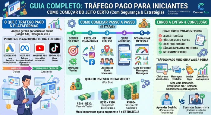 Tráfego pago para iniciantes